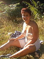 Photo 3, My mother sunbathing