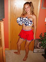 Photo 14, Horny busty cheerleader