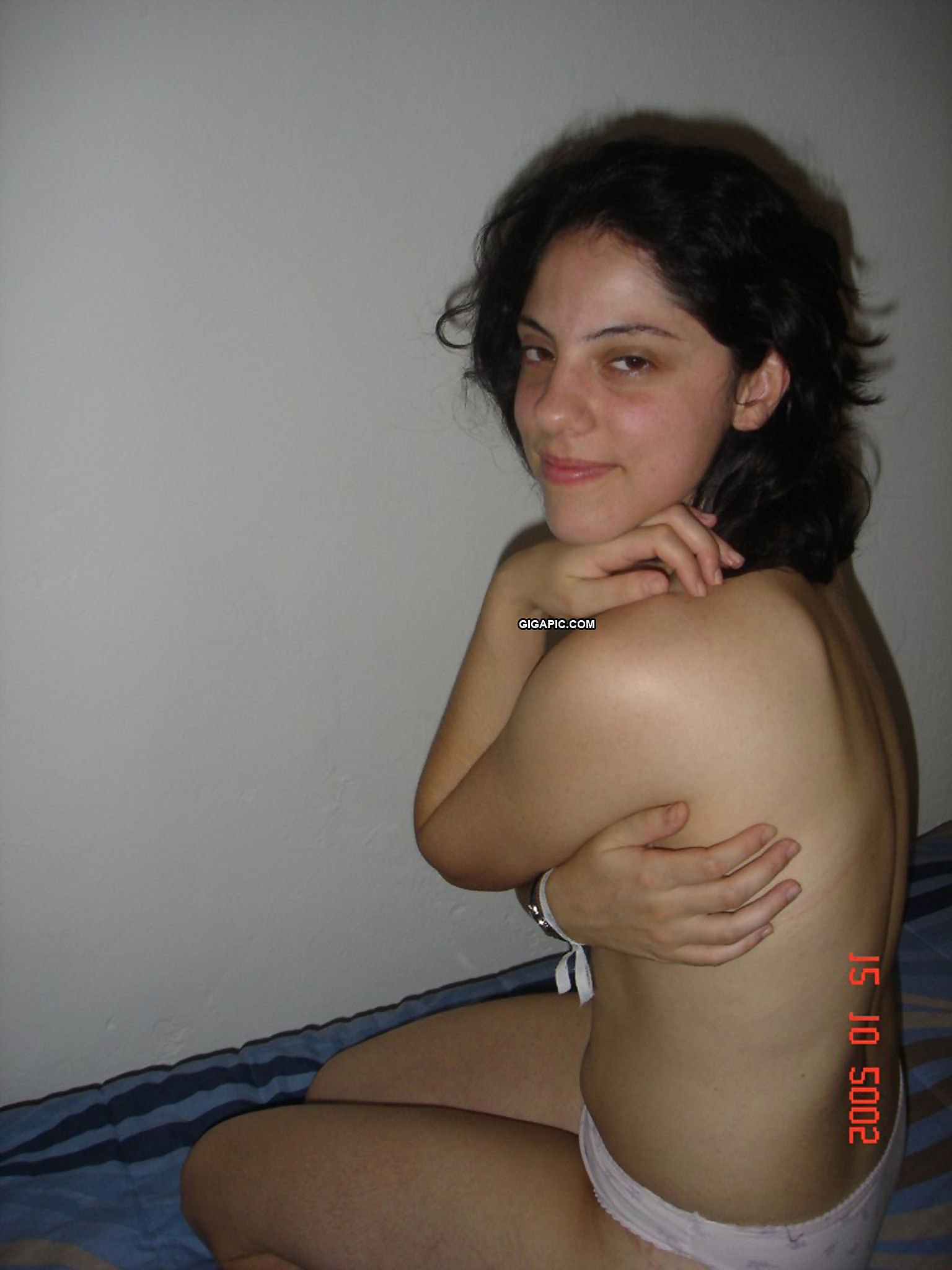 Shy naked amateur from Brazil