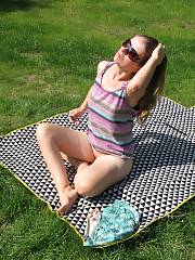 Photo 20, Hot mother sunbathing
